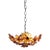 1960s Title Floral Glass Bloom Wall Sconce in the Style of Ernst Palme For Sale