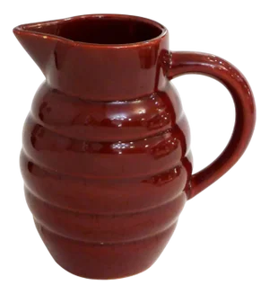 Small Mid-Century Earthenware Pitcher from Saint-Clément, France, 1950