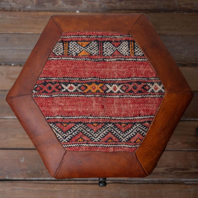 A Pair of Moroccan Stools, 20th Century For Sale - Image 11 of 16