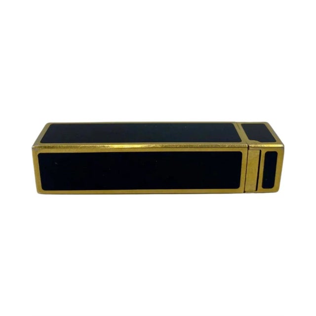 Vintage 21 Club Nyc Restaurant Black Gold Cigarette Lighter For Sale In Washington DC - Image 6 of 13