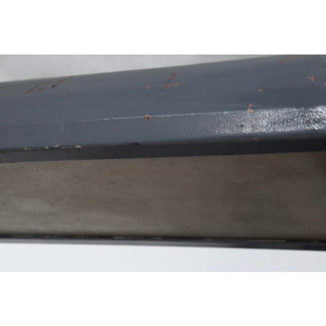 Large Vintage Industrial Italian Metal Pendant Lamp, 1970s For Sale - Image 10 of 14