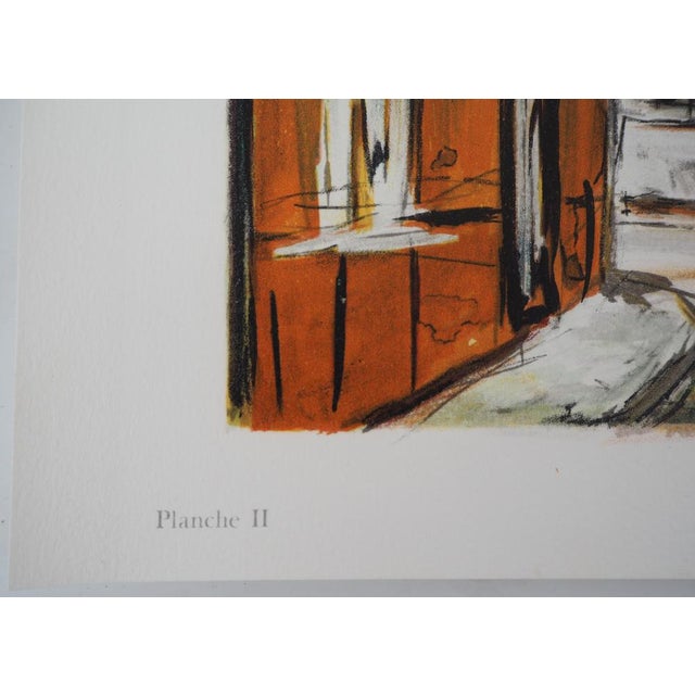 Maurice Utrillo, Saint-Pierre Church, Place du Tertre in Montmartre, Lithograph For Sale - Image 7 of 9