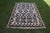 1980s Bohemian Style Handwoven Oushak Authentic Vintage Turkish Kilim Rug 4x6 Ft For Sale - Image 9 of 9