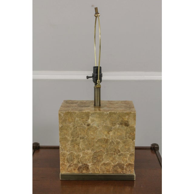 Modern Design Shell Surface Table Lamp For Sale - Image 9 of 9
