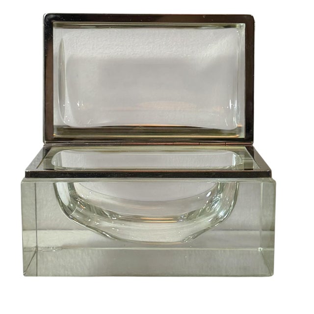 1950s Mid 20th Century Murano Glass Box by Alessandro Mandruzzato For Sale - Image 5 of 8