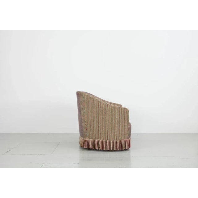 Set of Fede Cheti Fabric Sofas, Italy, 1940s For Sale - Image 3 of 18