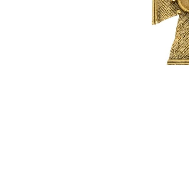 20th Century Cross in 19.2k Gold For Sale - Image 3 of 6