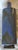 Blue Textured Studio Ceramic Vase in Running Glaze, 1960s For Sale - Image 6 of 7