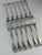 Vintage Vendôme Oyster Forks from Christofle, 1950s, Set of 12 For Sale - Image 4 of 13
