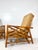 Vintage Rattan Chinese Chippendale Lounge Chairs- A Pair For Sale - Image 9 of 12