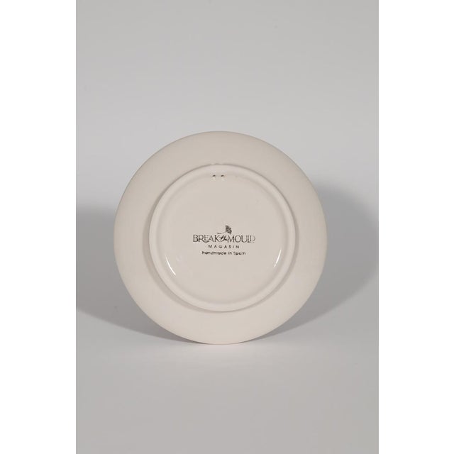 Talk of the Table Artisanal Dessert Plates Set of 4 For Sale - Image 12 of 16