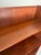 Wood Mid Century Danish Teak Secretary Desk Bookcase For Sale - Image 7 of 11