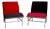 Set of Club Chairs by Ettore Sottsass for Driade, 1980 For Sale