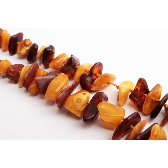 Vintage Three Amber Necklaces, 1960s, Set of 3 For Sale - Image 17 of 18