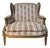 Louis XVI Style Wingback Jansen Lounge Chair, 1940s For Sale