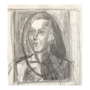 1950s Portrait of a Lady