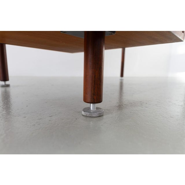 Mid-Century Rosewood Executive Desk with Y Pulls from Jens Risom, 1960s For Sale - Image 6 of 18