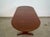 Brown 1960’s Mid-Century Danish Modern Trestle Leg Extendable Oval Dining Table With Leaf For Sale - Image 8 of 12