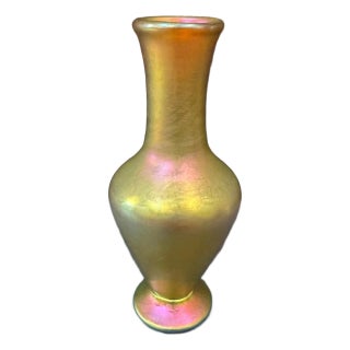 Late 20th Century Cabinet Size Lundberg Vase For Sale