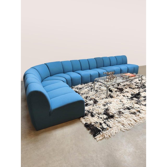 Vintage Dutch Mississippi Modular Sofa by Pierre Paulin for Artifort, 1970s, Set of 15 For Sale - Image 3 of 15