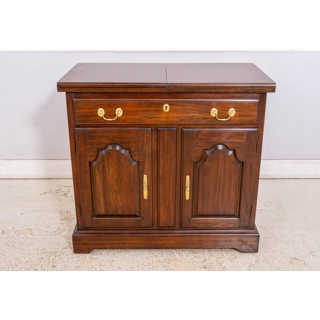 Age: Approx: 30 Years Old Details: Solid Cherry Dovetailed Drawer Construction Quality Construction Raised Panel Doors...