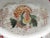 Vintage Ironstone Oval Turkey Serving Platter. Japan transferware. Hand colored. Size: 19.5"W x 14"D x 1"H