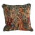 Vintage English Medieval Millefleurs Tapestry 19.5”Pillow “Courtly Garden Scene” Made in England - With Down Insert For Sale
