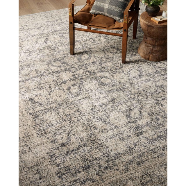 Amber Lewis x Loloi Alie Charcoal / Beige 2'-7" x 7'-9" Runner Rug For Sale In Dallas - Image 6 of 8