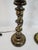 Brass Pair Brass Stiffel Barley Twist Torchiere Table Lamps For Sale - Image 8 of 11