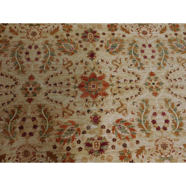 Vintage Hand Knotted Royal Chobi Pakistani Gallery Rug. 6'2"x 12' For Sale In Los Angeles - Image 6 of 18