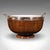1900 - 1909 Antique Presentation Prize Bowl, English, Oak, Ceramic, Fruit Dish, Edwardian For Sale - Image 5 of 12