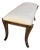 Early 21st Century Art Deco Revival Upholstered Bench by Kreiss Collection Furniture. For Sale