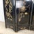 Wood Hand-Painted Four-Panel Chinoiserie Lacquer Screen With Gilt Detailing For Sale - Image 7 of 12