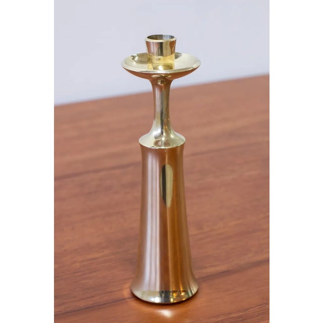 Candlestick by Jens H. Quistgaard from Dansk Design, 1950s For Sale - Image 3 of 5