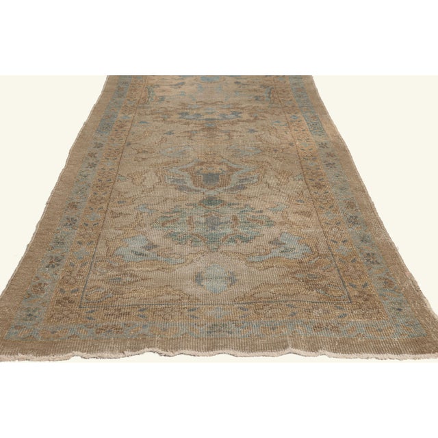 Vintage Persian Sultanabad Rug, 02'11 X 13'06 For Sale - Image 4 of 10