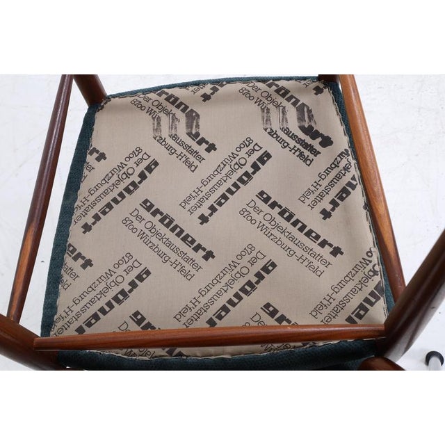 Vintage Teak Chairs from Lübke, 1960s, Set of 4 For Sale - Image 12 of 17