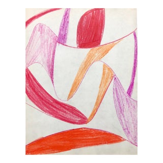 1950s Paul McCarron Abstract Drawing For Sale