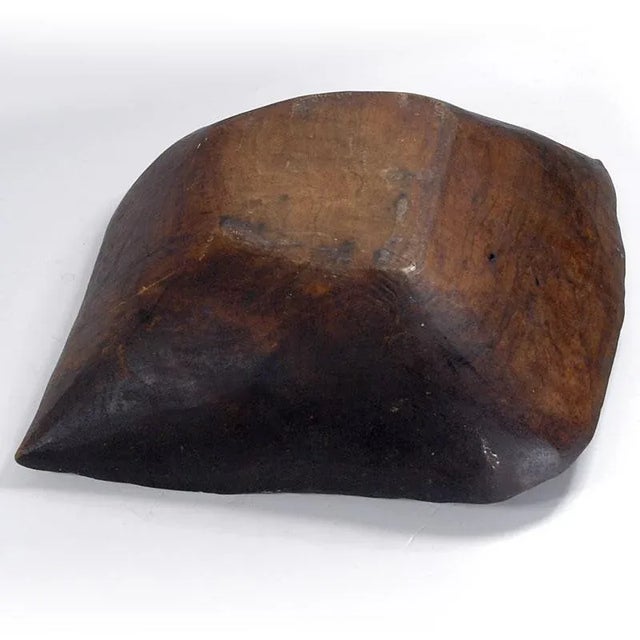 African Tribal Wooden Bowl, 1960s For Sale - Image 10 of 11