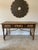 1980s Faux Bamboo Painted Console Table Chinoiserie For Sale - Image 9 of 11