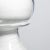 White Hand Blown Murano Bottle in Crystal White Large For Sale - Image 8 of 10