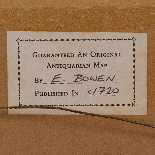 1700's Antique Coaching Road Map, South Devon For Sale - Image 12 of 12