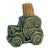 1950s Mid-Century Boho Chic Americana Ceramic Car Toothpick Holder For Sale