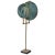 Metal Circle Blue Grey Table Lamp by Sander Bottinga For Sale - Image 7 of 7