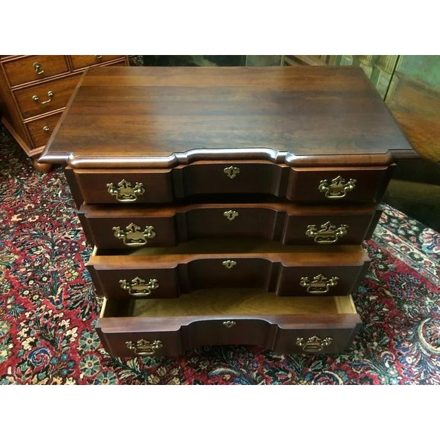 Wood Chest of Drawers, Blockfront Chest, Pennsylvania House Furniture For Sale - Image 7 of 8
