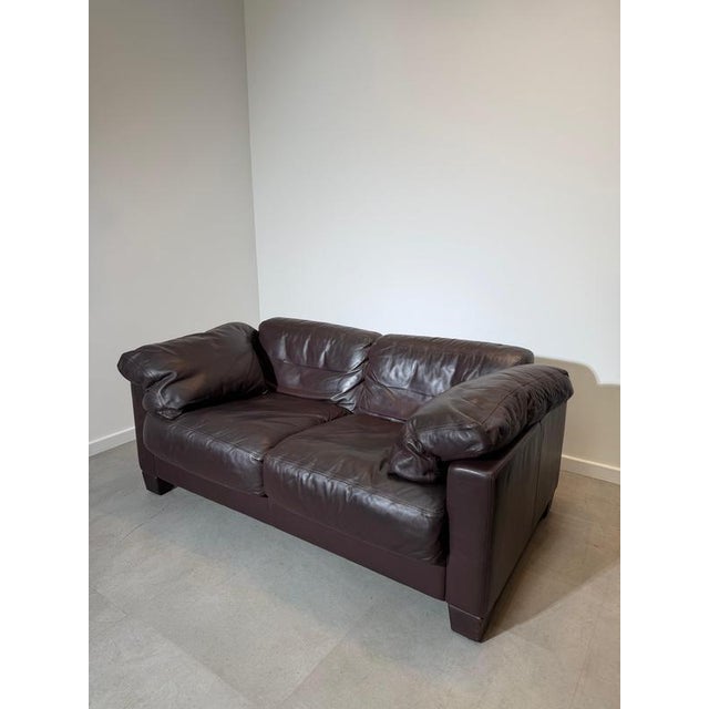 DS 17 Dark Burgundy Brown Sofa from de Sede, Set of 2 For Sale - Image 6 of 9