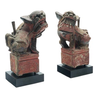 1900s Pair of Antique Victorian Oriental Incense Burners For Sale