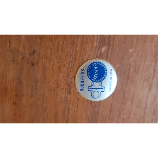 Johannes Andersen Early 1958 Johannes Anderson Teak Coffee Table With Drawers CFC Silkeborg For Sale - Image 4 of 11