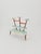 Big 1950s german plant stand, colorful vintage mid-century minimalist indoor plant stand side table retro flower table....