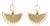 Divine Cleopatra Pearl & Enamel Dangle Earrings, A Pair For Sale