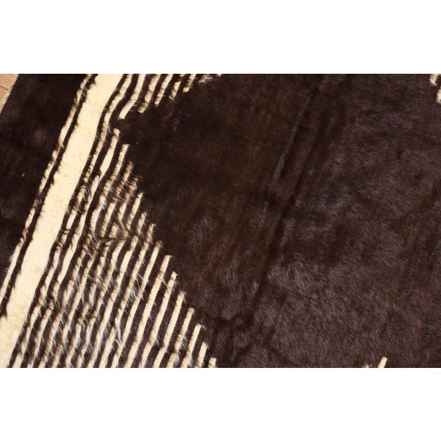 Vintage Turkish Mohair Rug - 4'8" x 6' For Sale - Image 12 of 18